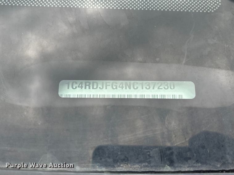 image for item FC1858 2022 Dodge Durango SSV SUV