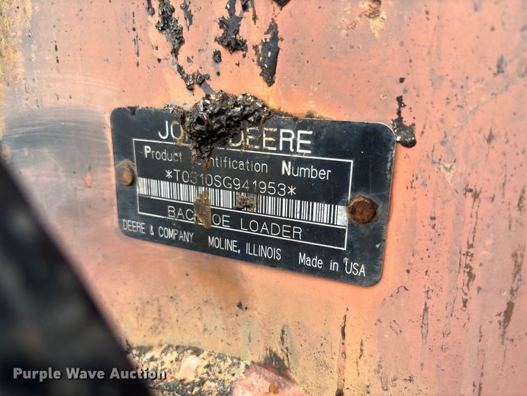 image for item FC1866 2004 John Deere 310SG backhoe