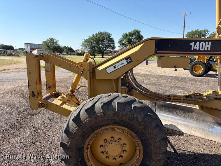 image for item FC2502 2007 Caterpillar 140H VHP Plus motor grader