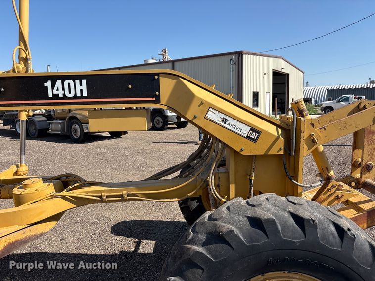 image for item FC2502 2007 Caterpillar 140H VHP Plus motor grader