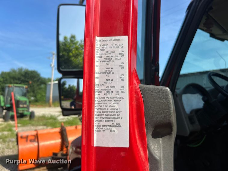 image for item FC2838 2010 International 7400 dump truck