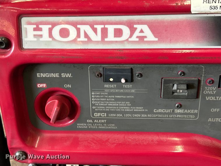 image for item FC2840 Honda EB5000X generator