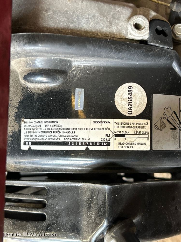 image for item FC2840 Honda EB5000X generator