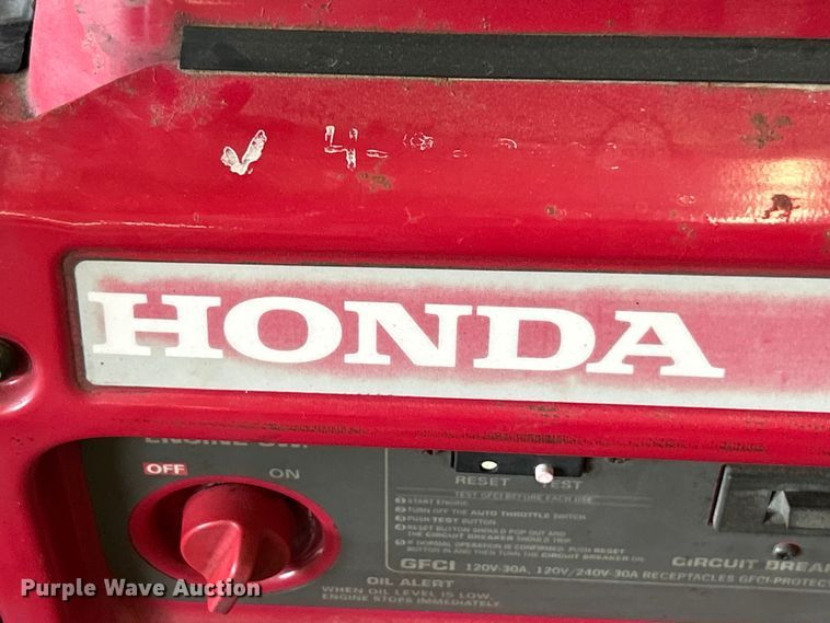 image for item FC2840 Honda EB5000X generator