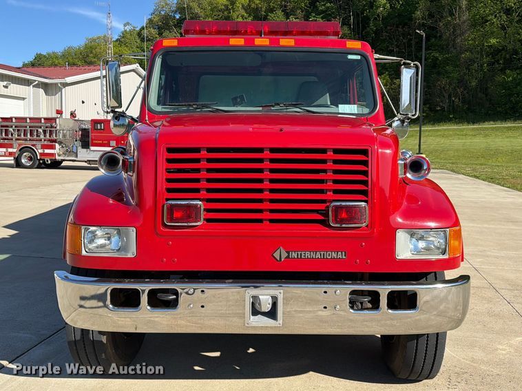 image for item FC3091 1998 International 4900 pumper fire truck