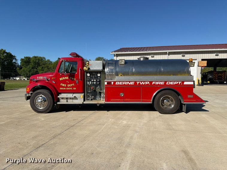 image for item FC3091 1998 International 4900 pumper fire truck