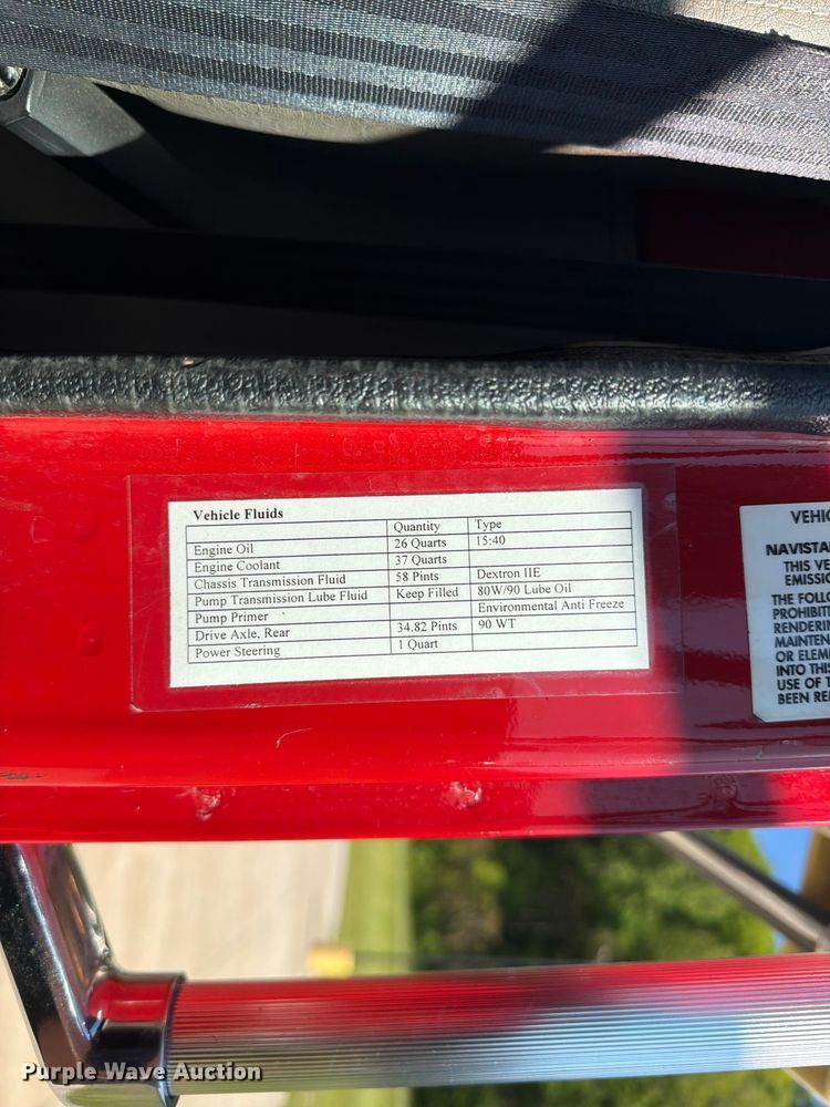 image for item FC3091 1998 International 4900 pumper fire truck