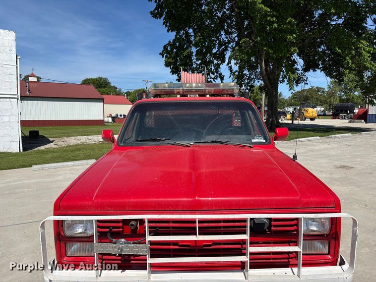 image for item FC4644 1985 Chevrolet Military Truck brush fire truck