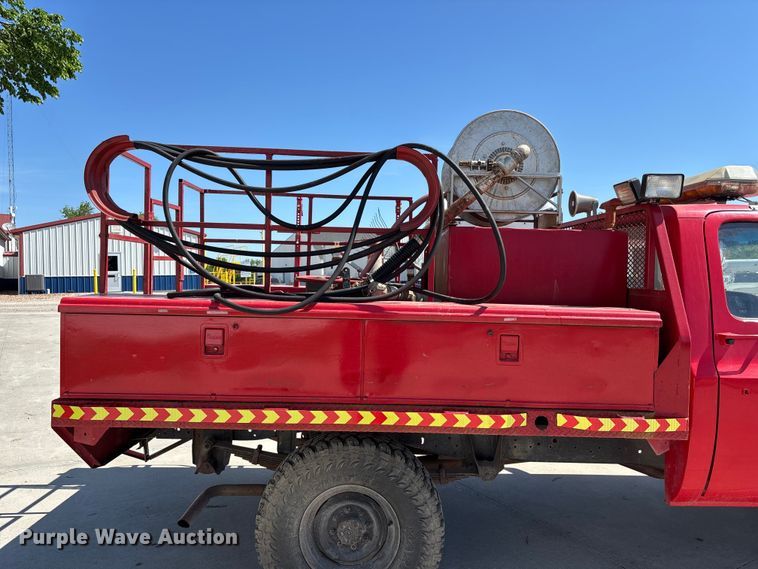 image for item FC4644 1985 Chevrolet Military Truck brush fire truck