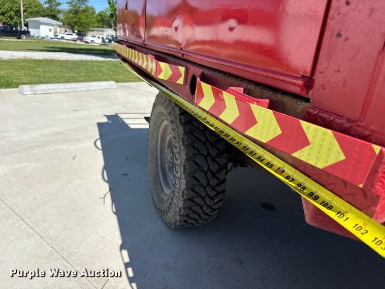 image for item FC4644 1985 Chevrolet Military Truck brush fire truck
