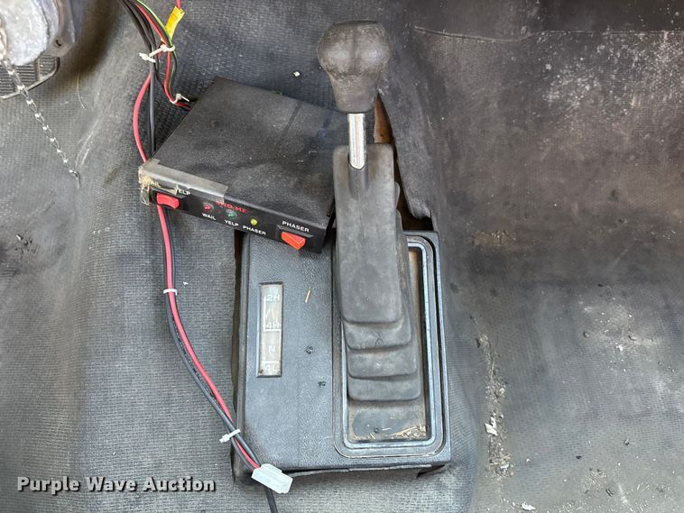 image for item FC4644 1985 Chevrolet Military Truck brush fire truck