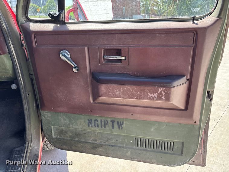 image for item FC4644 1985 Chevrolet Military Truck brush fire truck
