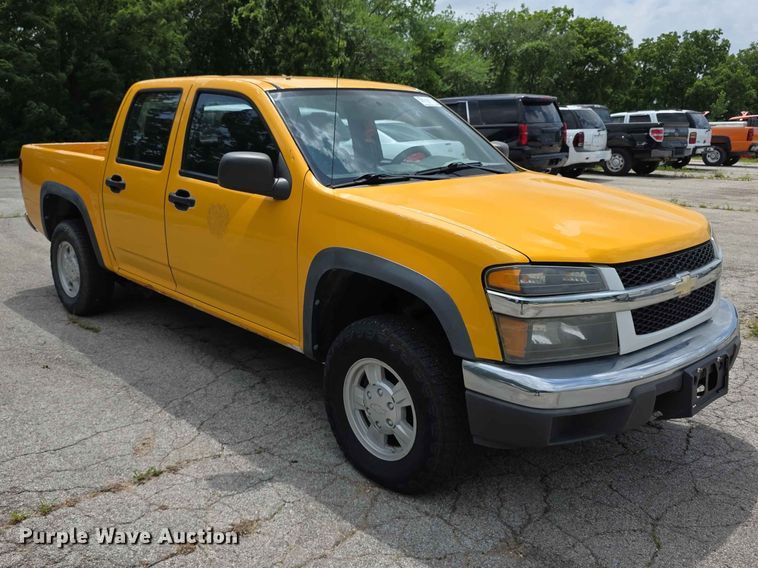 image for item FH6174 2007 Chevrolet Colorado Crew Cab pickup truck