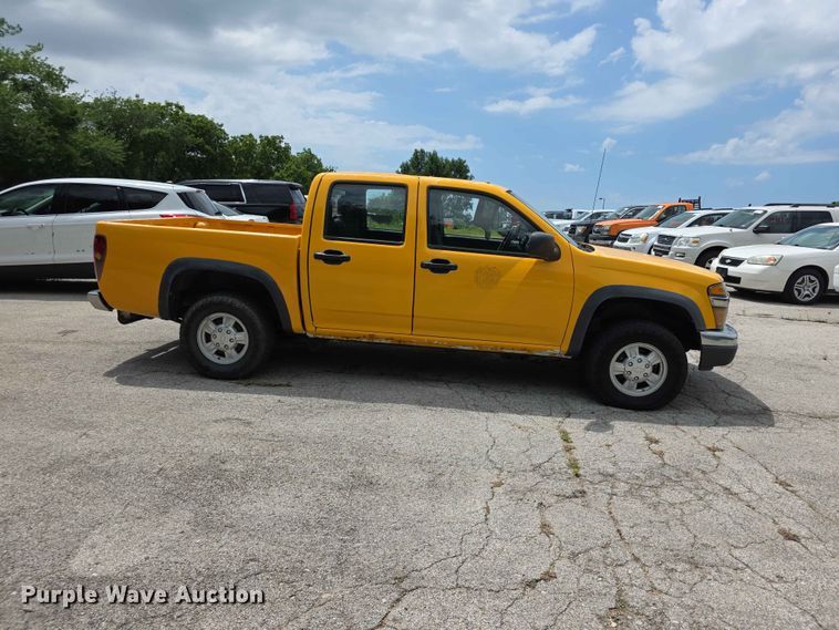 image for item FH6174 2007 Chevrolet Colorado Crew Cab pickup truck