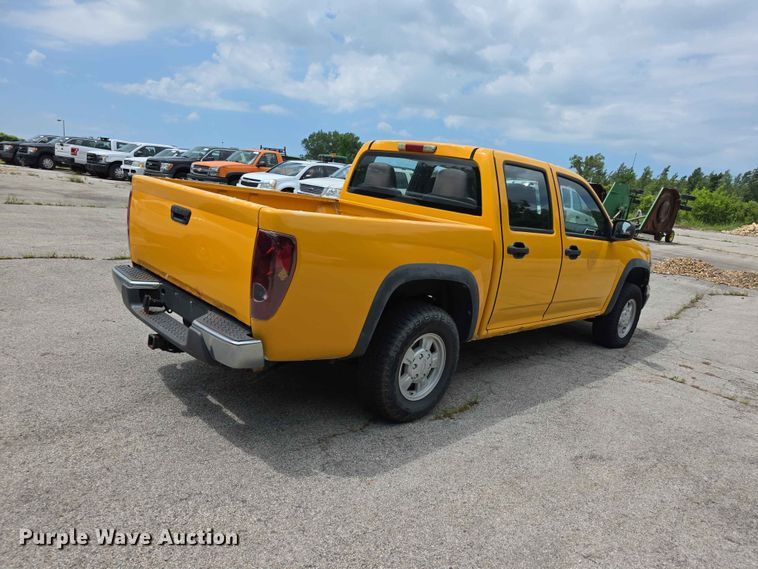 image for item FH6174 2007 Chevrolet Colorado Crew Cab pickup truck