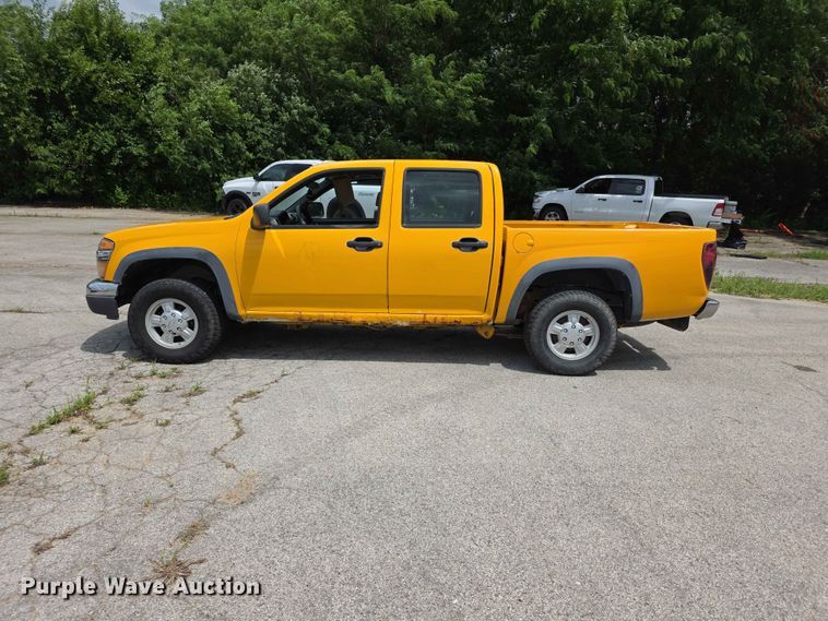 image for item FH6174 2007 Chevrolet Colorado Crew Cab pickup truck