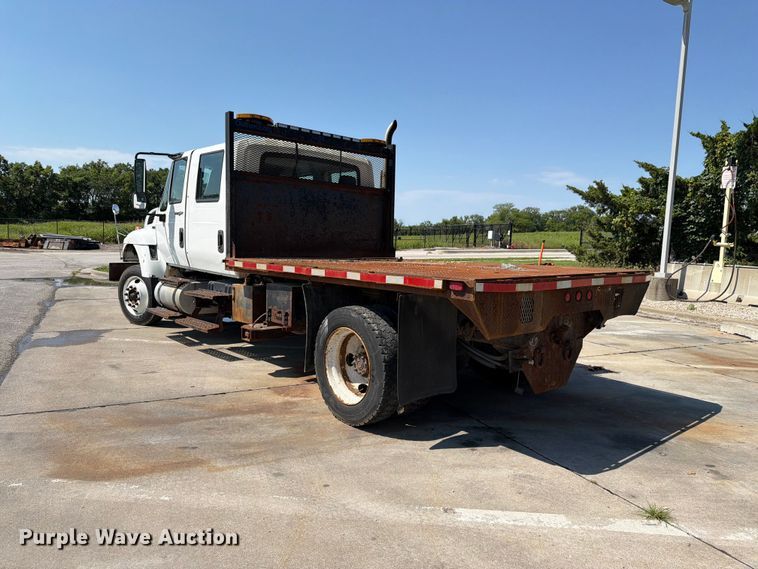 image for item FH6189 2012 International 7300 flatbed truck