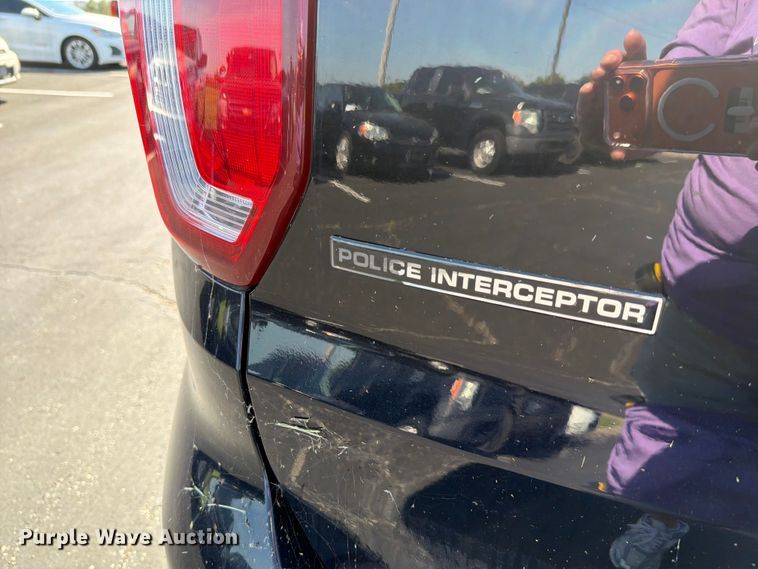 image for item FH6270 2018 Ford Explorer Police Interceptor SUV