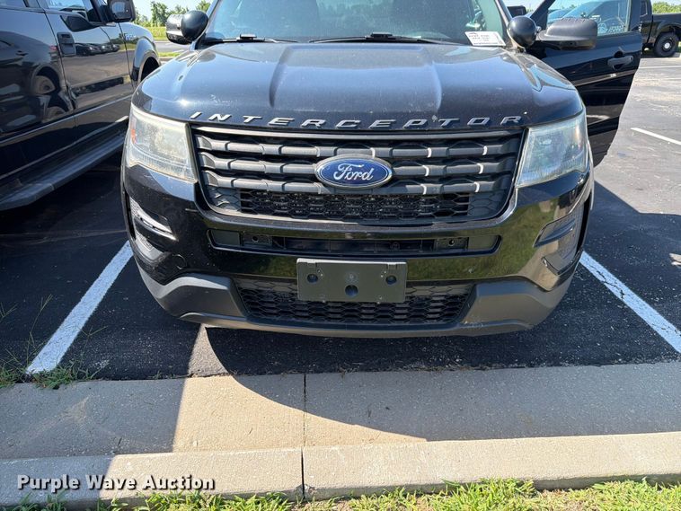 image for item FH6271 2017 Ford Explorer Police Interceptor SUV