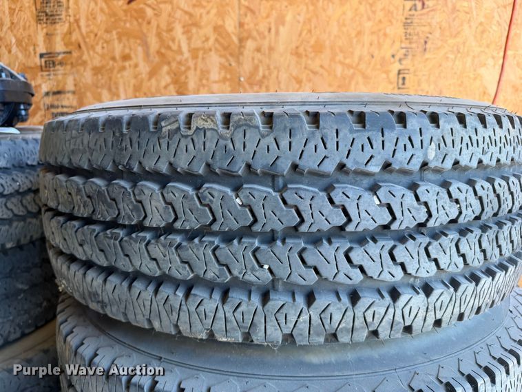 image for item FI0253 (8) LT265/70R16 tires and wheels