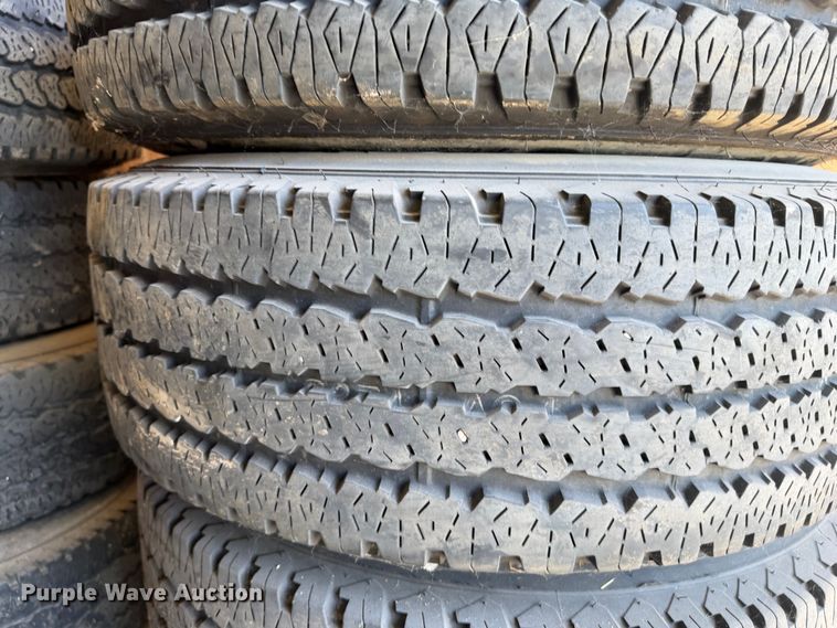 image for item FI0253 (8) LT265/70R16 tires and wheels