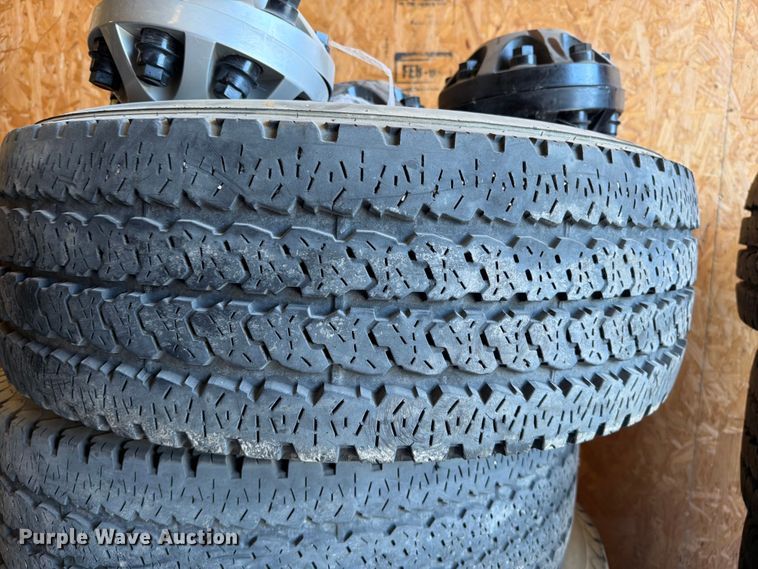 image for item FI0253 (8) LT265/70R16 tires and wheels