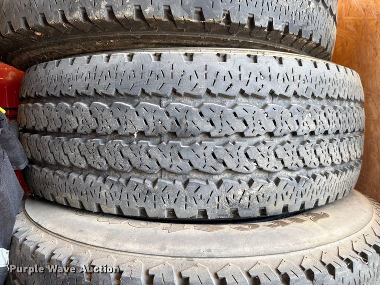 image for item FI0253 (8) LT265/70R16 tires and wheels