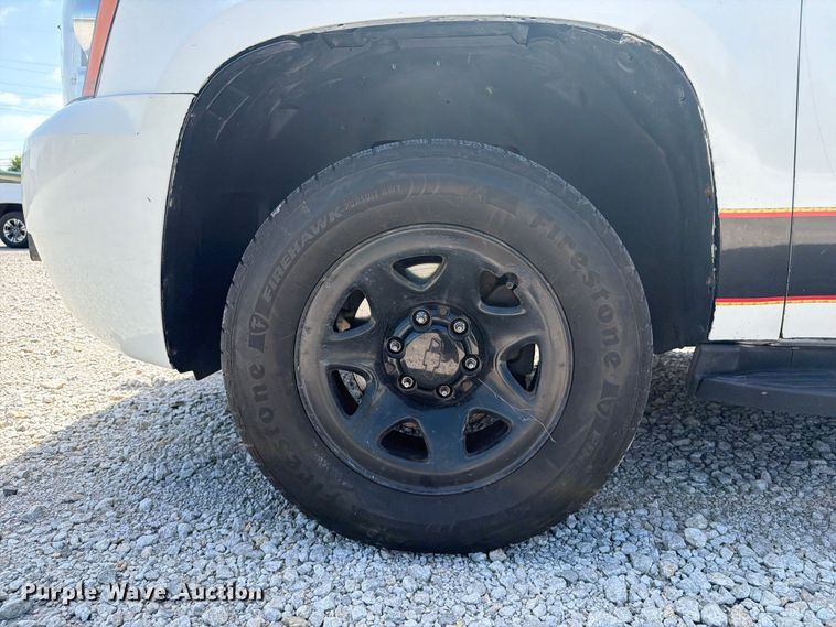 image for item FI0255 2013 Chevrolet Tahoe Police SUV