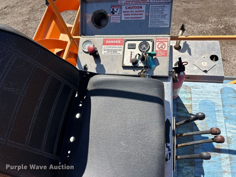 image for item FK1835 2009 Alpha Boats FX-6 water weed harvester