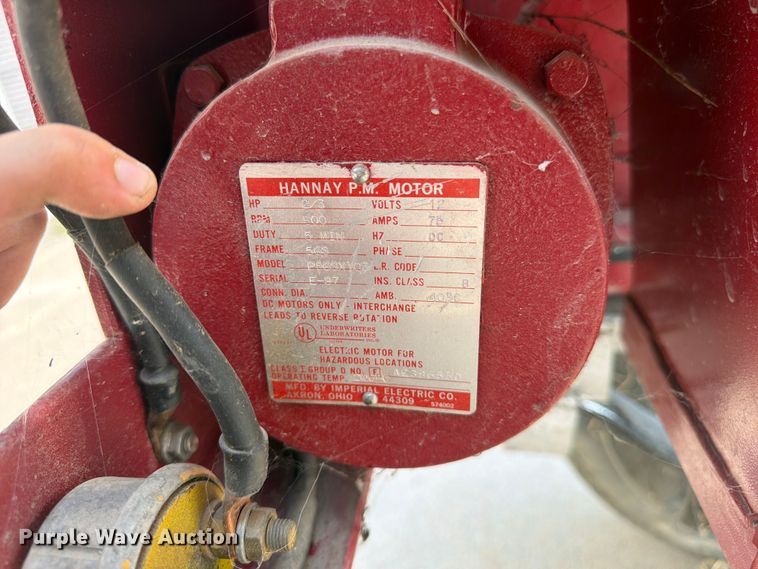 image for item FM7566 Hannay Reels EPLD 274-39 VER G 1069201 hose reel