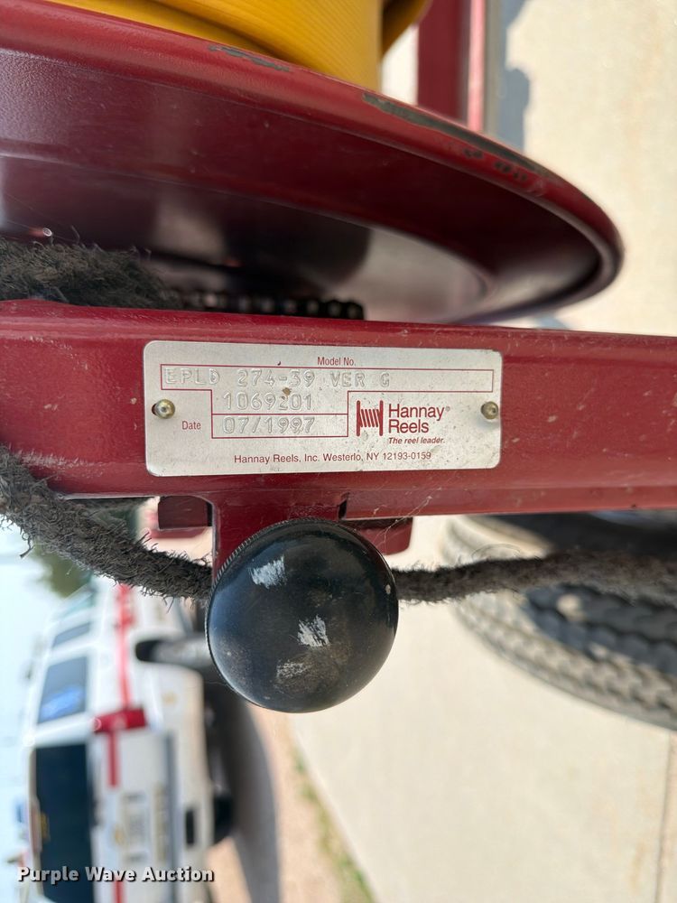image for item FM7566 Hannay Reels EPLD 274-39 VER G 1069201 hose reel