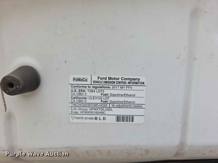 image for item FN5701 2017 Ford F150 Crew Cab pickup truck