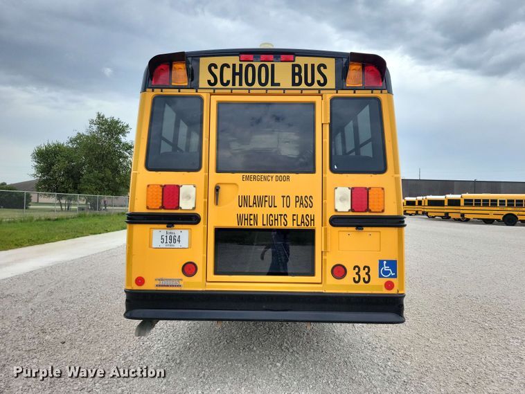 image for item FU0010 2016 Thomas Built B2 school bus