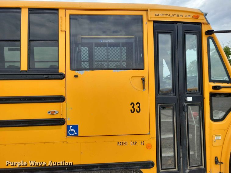 image for item FU0010 2016 Thomas Built B2 school bus