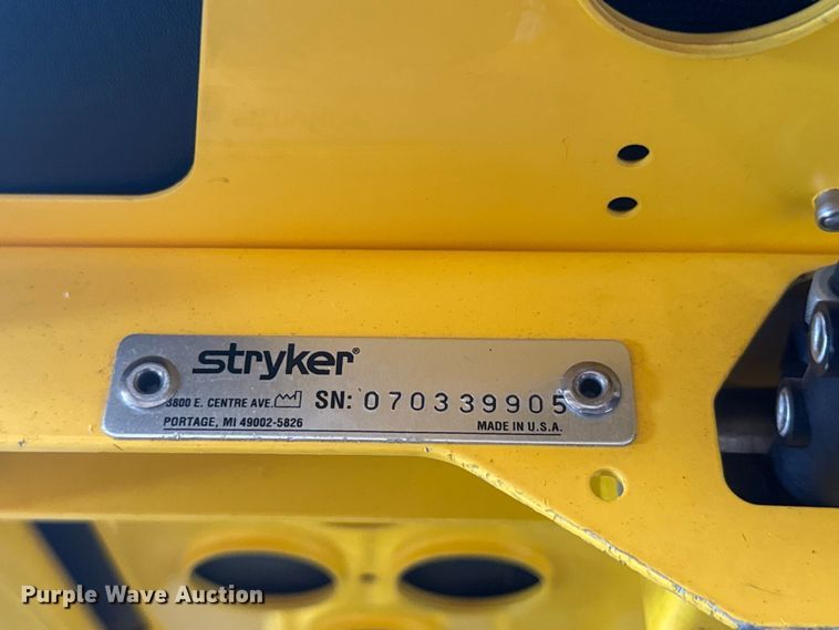 image for item NJ9194 (4) Stryker stretchers