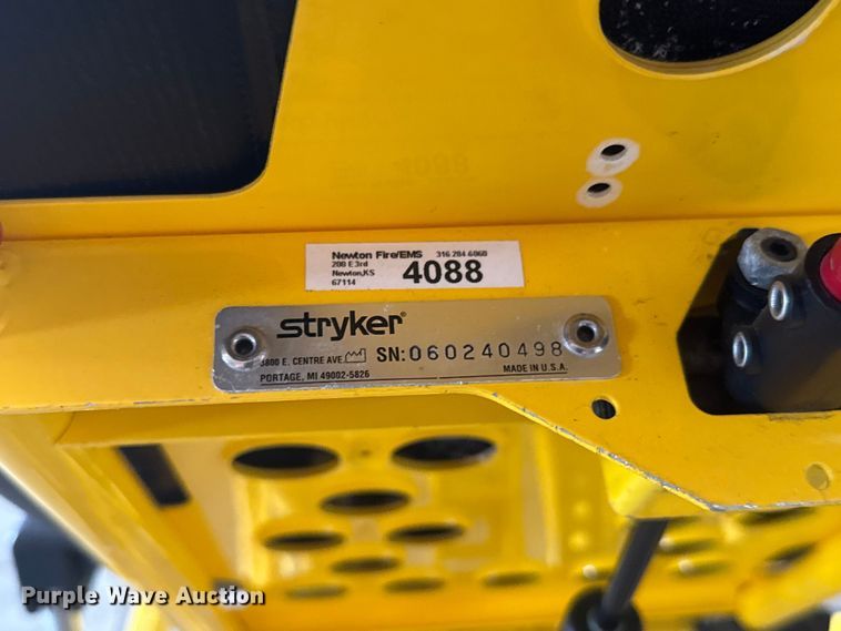 image for item NJ9194 (4) Stryker stretchers