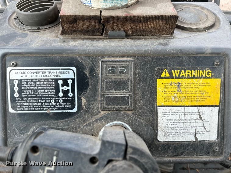 image for item NM9820 1989 Ford 455C backhoe