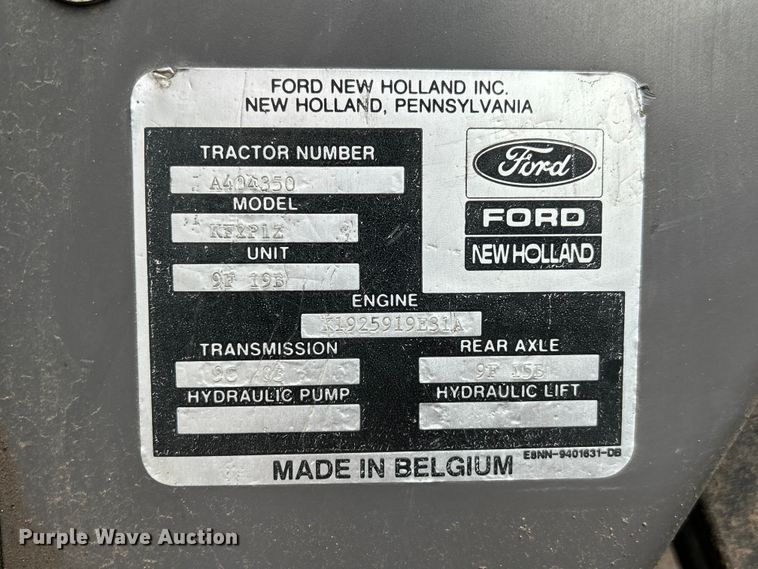 image for item NM9820 1989 Ford 455C backhoe