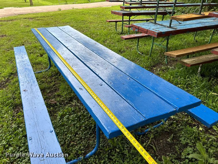 image for item NM9822 (7) picnic tables