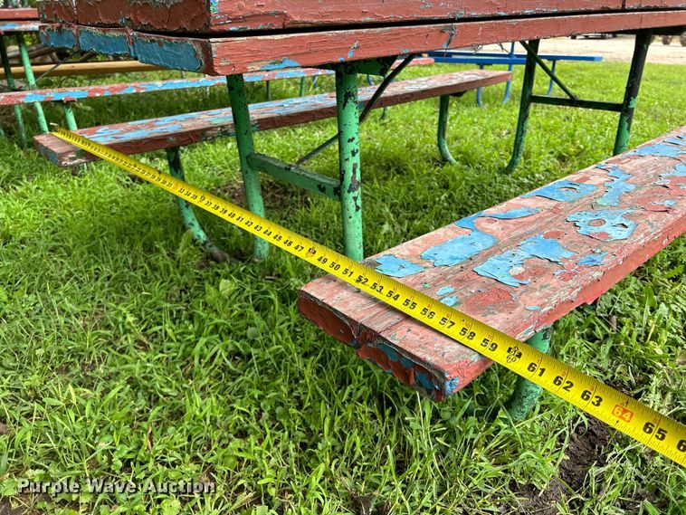 image for item NM9822 (7) picnic tables