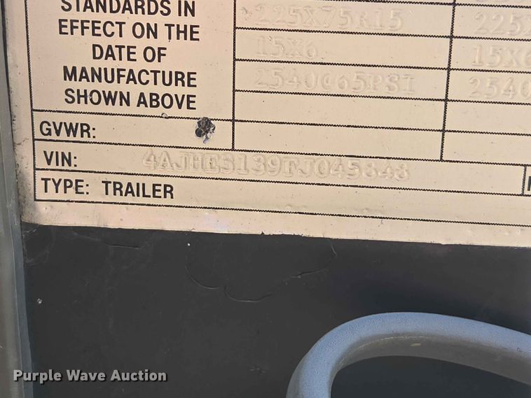 image for item DQ0008 2015 JA-MAR MFG TTA531HE header trailer