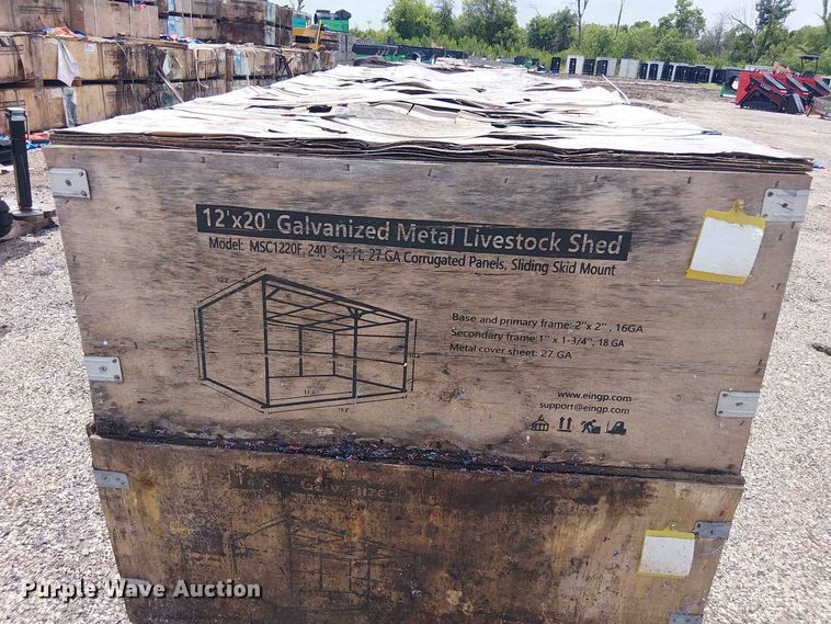 image for item EE1590 (2) Valley Pioneer MSC1220F livestock sheds