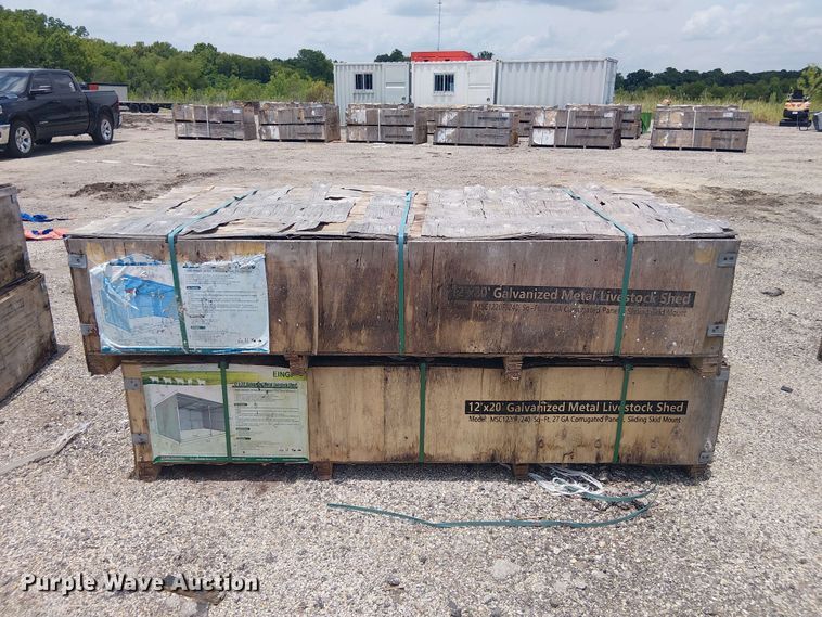 image for item EE1591 (2) Valley Pioneer MSC1220F livestock sheds
