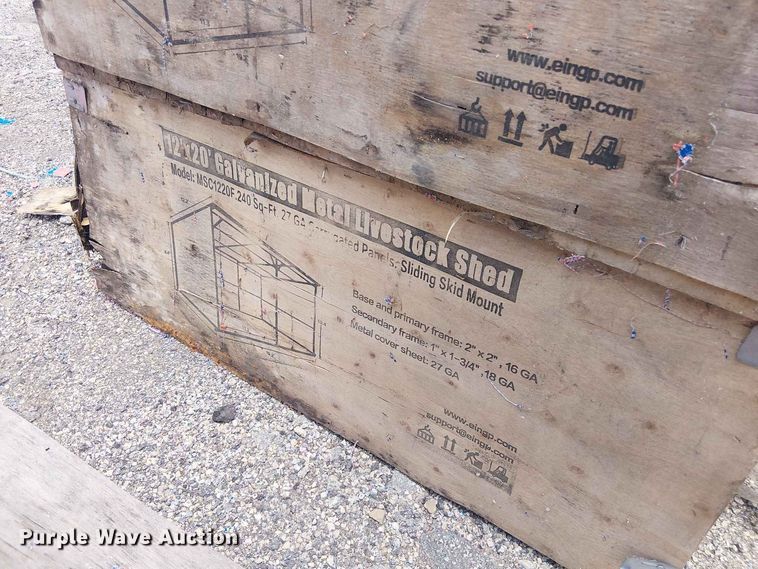 image for item EE1592 (2) Valley Pioneer MSC1220F livestock sheds