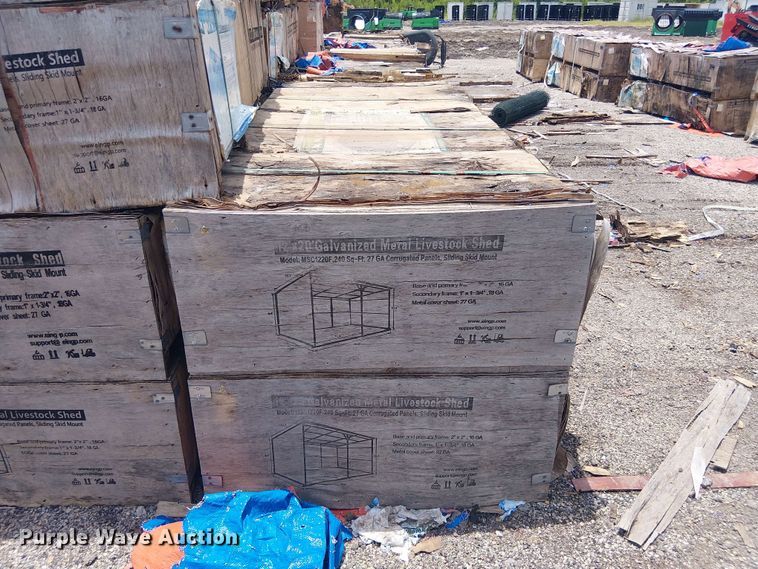 image for item EE1601 (2) Valley Pioneer MSC1220F livestock sheds