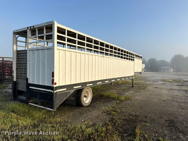 image for item EN0416 2000 Neville Built livestock trailer