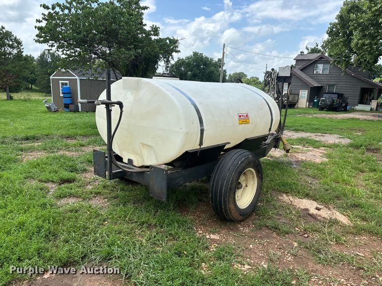 image for item EO4365 Wylie Manufacturing Co.  sprayer trailer
