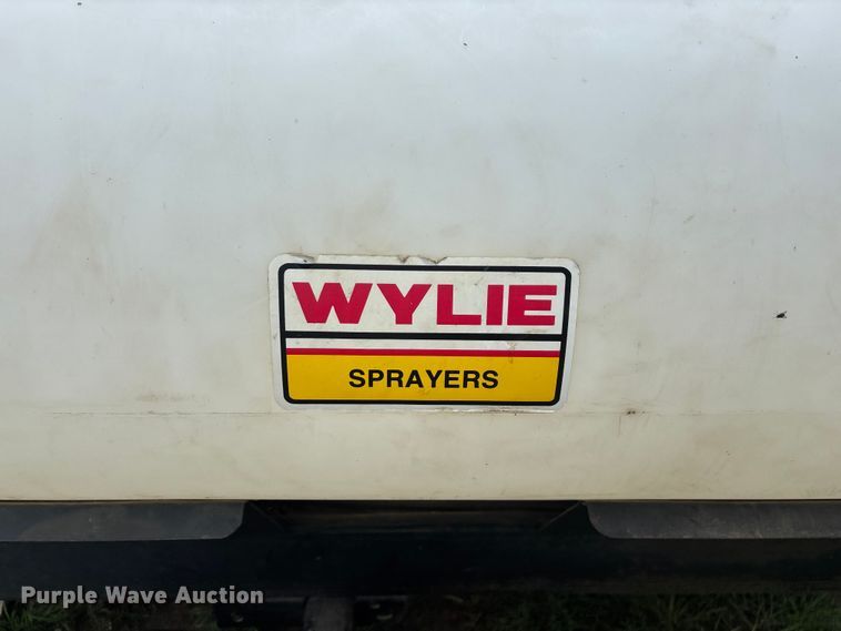 image for item EO4365 Wylie Manufacturing Co.  sprayer trailer