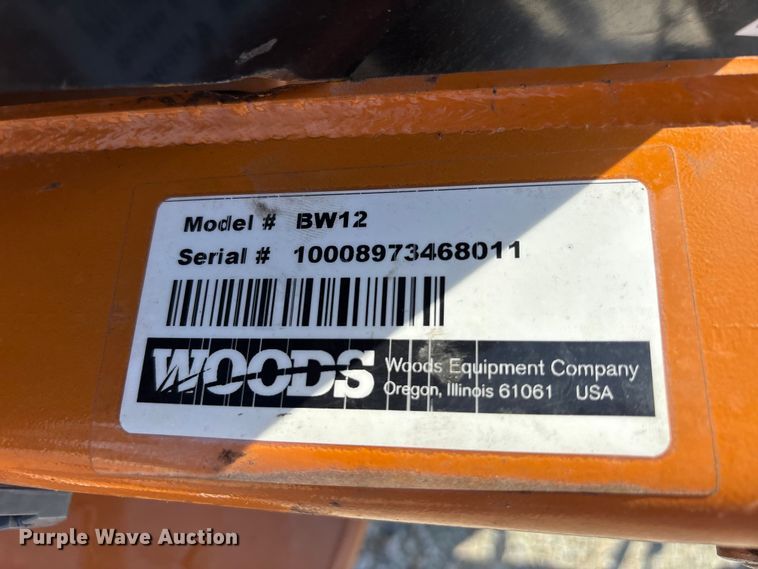 image for item ER3091 Woods BW12 batwing rotary mower