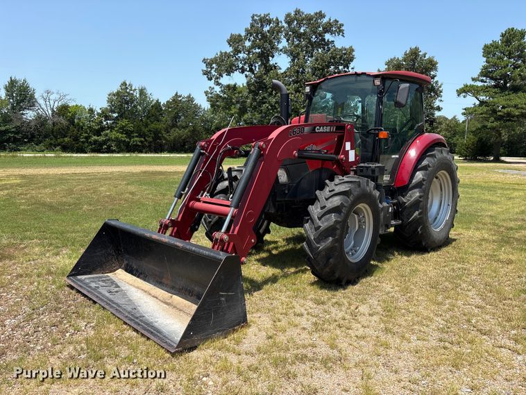 image for item ET0101 2019 Case IH Farmall 120C MFWD tractor